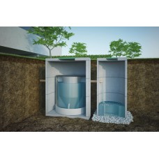 Установка біологічного очищення побутових стічних вод bCleaner D5В